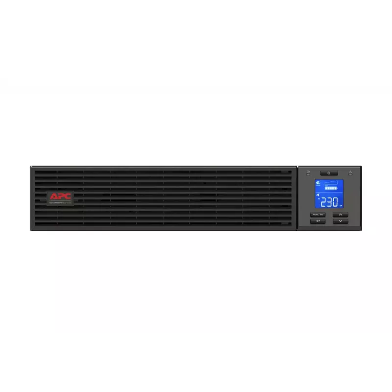 APC Easy UPS On-Line, 1000VA/800W, Rackmount 2U, 230V, 3x IEC C13 pistikupesa, Intelligent Card Slot, LCD, W/O rail kit