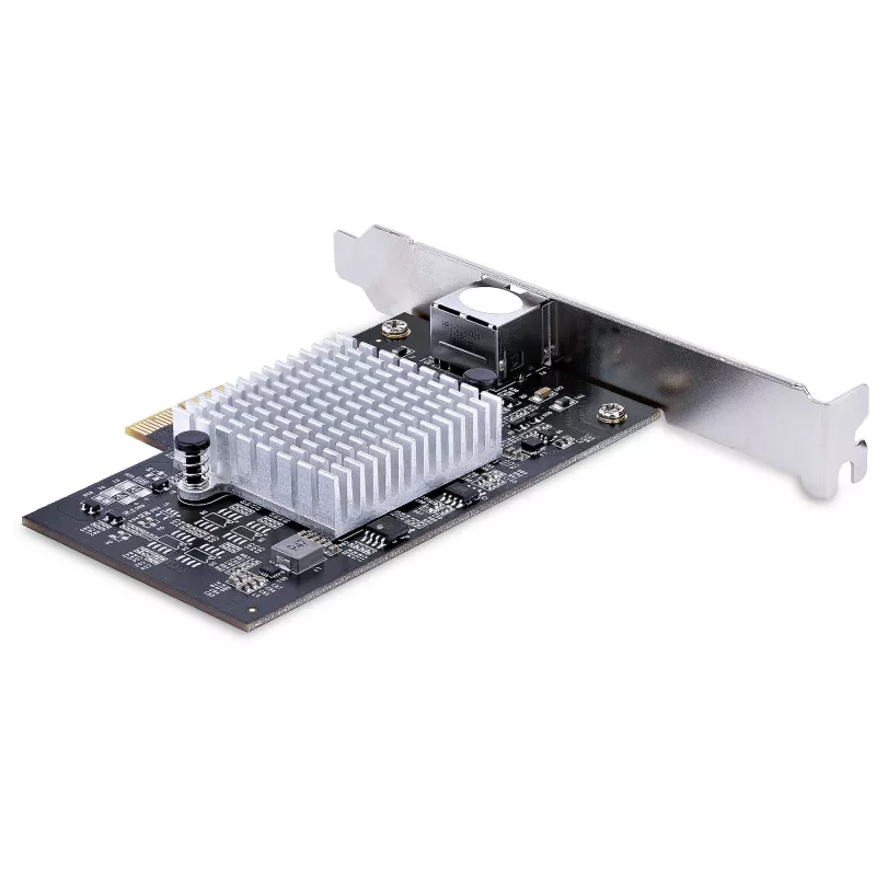 StarTech.com 1-pordiline 10Gbps PCIe võrguadapterkaart, võrgukaart arvutile/serverile, kuuekiiruseline PCIe Etherneti kaart jumbokaadri toega, NIC/LAN-liidesekaart, 10GBASE-T ja NBASE-T