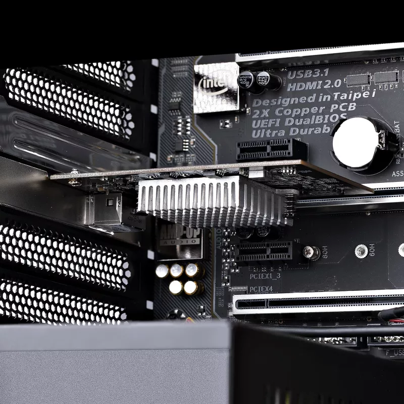 StarTech.com 1-pordiline 10Gbps PCIe võrguadapterkaart, võrgukaart arvutile/serverile, kuuekiiruseline PCIe Etherneti kaart jumbokaadri toega, NIC/LAN-liidesekaart, 10GBASE-T ja NBASE-T