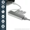 StarTech.com 3-pordiline kaasaskantav USB 3.0 jaotur ja Gigabit Ethernet - sisseehitatud kaabel~3-pordiline kaasaskantav USB 3.0 jaotur ja Gigabit Ethernet - 5 Gbps - sisseehitatud kaabel
