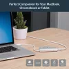 StarTech.com 3-pordiline kaasaskantav USB 3.0 jaotur ja Gigabit Ethernet - sisseehitatud kaabel~3-pordiline kaasaskantav USB 3.0 jaotur ja Gigabit Ethernet - 5 Gbps - sisseehitatud kaabel
