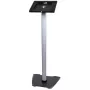 StarTech.com Secure Tablet Floor Stand - Anti-Theft, Must, Silver, Tablet, Multimeediumialus, Alumiinium, Plastik, Teras, 1.5 kg, 24.6 cm (9.7 tolli)