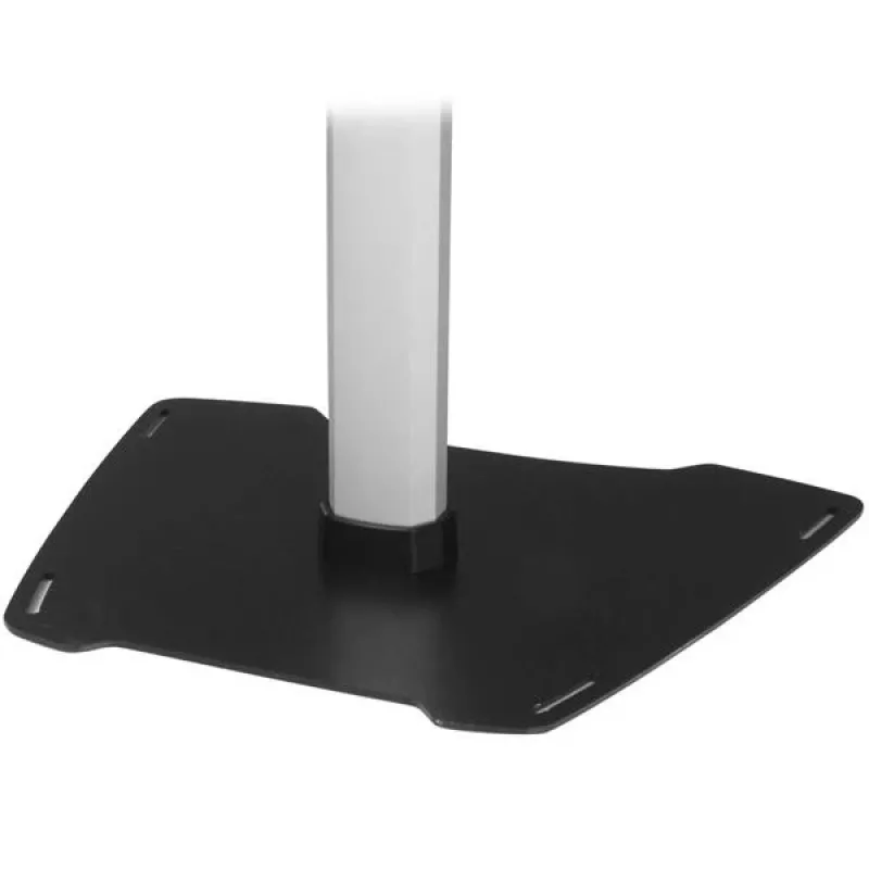 StarTech.com Secure Tablet Floor Stand - Anti-Theft, Must, Silver, Tablet, Multimeediumialus, Alumiinium, Plastik, Teras, 1.5 kg, 24.6 cm (9.7 tolli)