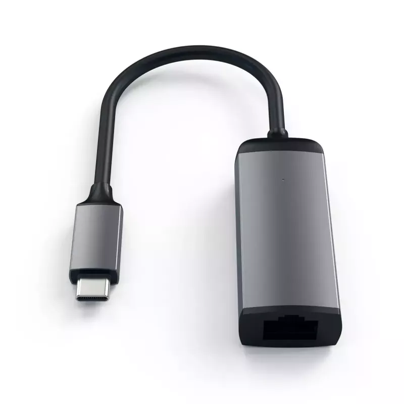 Liideseadapter Satechi ST-TCENM — hall, 23,1×62,9×13,9 mm, 1 tk, ühildub Windows/Chrome OS/macOS-iga