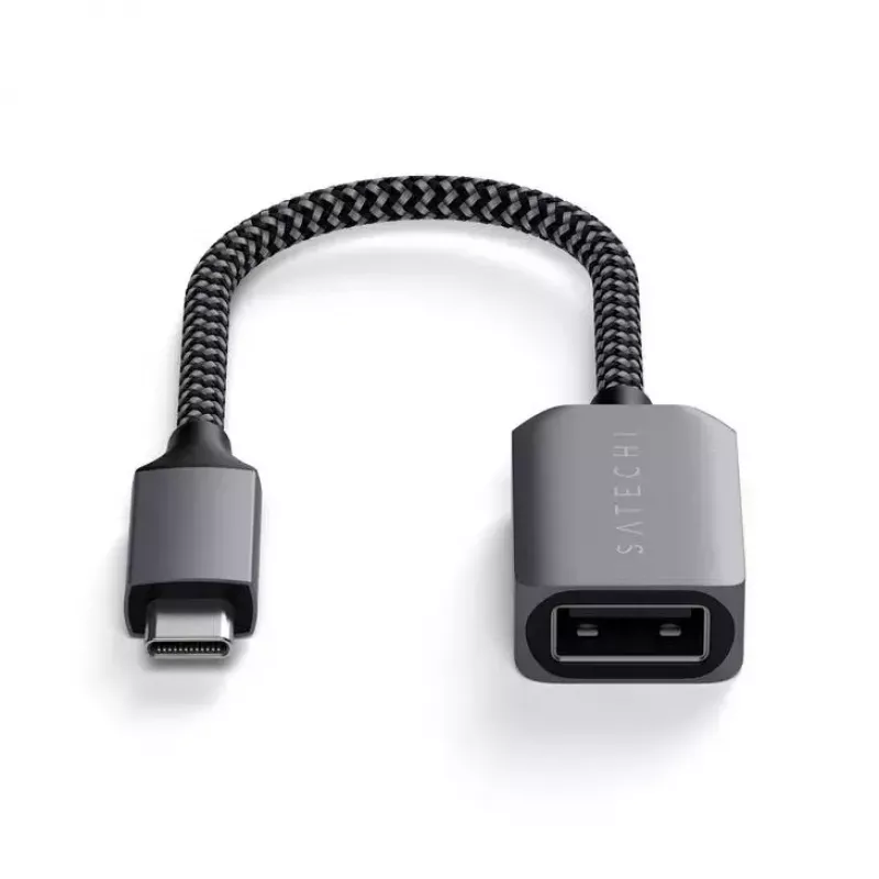 USB-kaabel Satechi ST-UCATCM USB-C USB-A-le, USB 3.2 Gen 1 (5 Gbps), hall