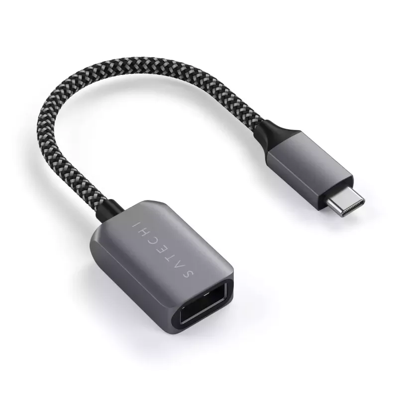 USB-kaabel Satechi ST-UCATCM USB-C USB-A-le, USB 3.2 Gen 1 (5 Gbps), hall