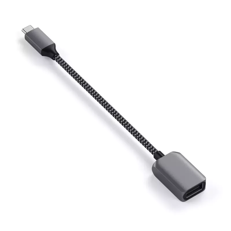 USB-kaabel Satechi ST-UCATCM USB-C USB-A-le, USB 3.2 Gen 1 (5 Gbps), hall