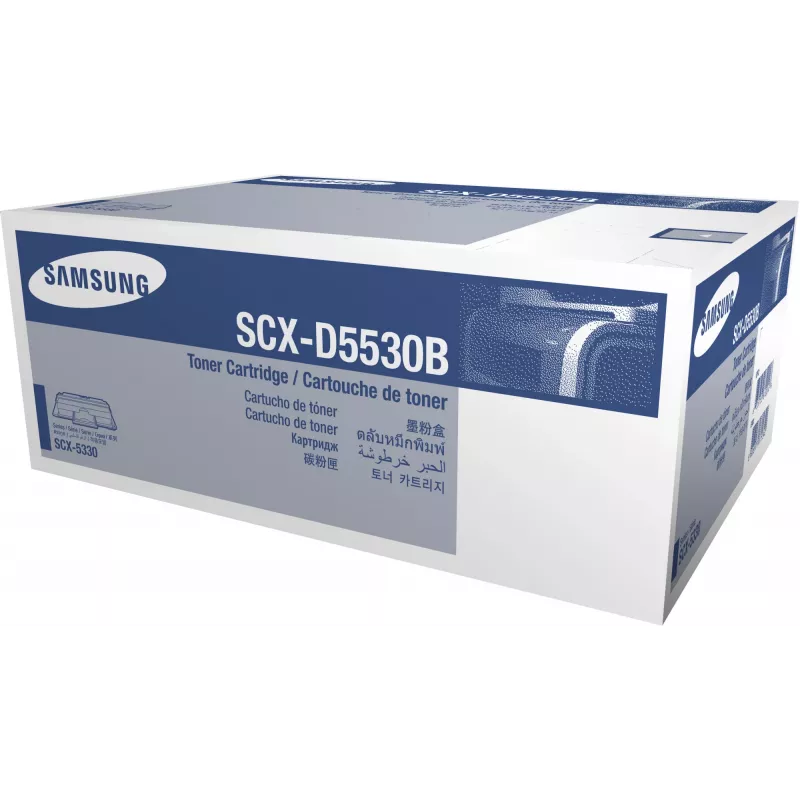 Samsung SCX-D5530B suure tootlusega must toonerikassett, 8000 lehekülge, Must, 1 tk