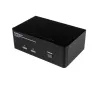 StarTech.com 2-pordiline kahe DisplayPortiga USB KVM-lüliti heli ja USB 2.0 jaoturiga