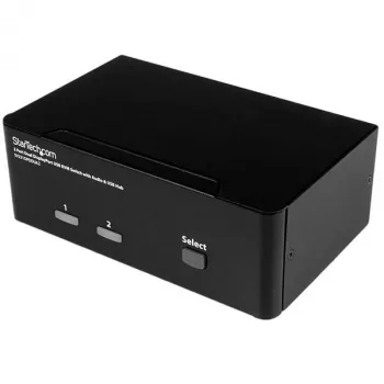 StarTech.com 2-pordiline DisplayPort kahe monitori KVM-lüliti - 4K 60Hz