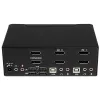 StarTech.com 2-pordiline DisplayPort kahe monitori KVM-lüliti - 4K 60Hz