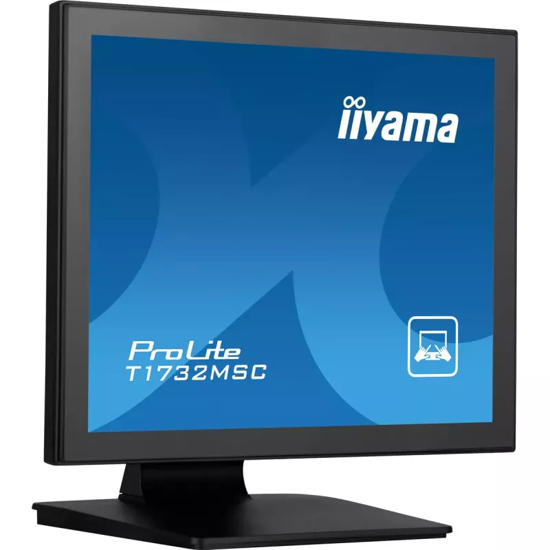 iiyama ProLite T1732MSC-B1SAG arvutimonitor 43,2 cm (17 tolli) 1280 x 1024 pikslit Full HD LED puuteekraan lauaarvuti must
