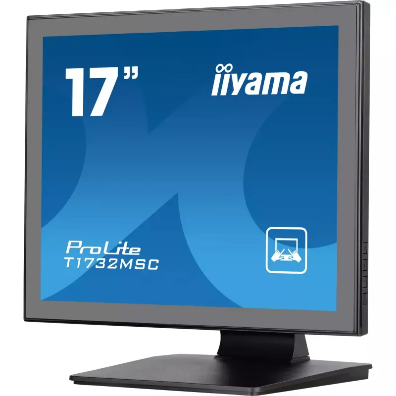 iiyama ProLite T1732MSC-B1SAG arvutimonitor 43,2 cm (17 tolli) 1280 x 1024 pikslit Full HD LED puuteekraan lauaarvuti must
