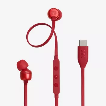 JBL Tune 310C peakomplekt juhtmega kõrvasisesed kõned/muusika USB USB-C punane