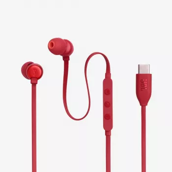 JBL Tune 310C peakomplekt juhtmega kõrvasisesed kõned/muusika USB USB-C punane