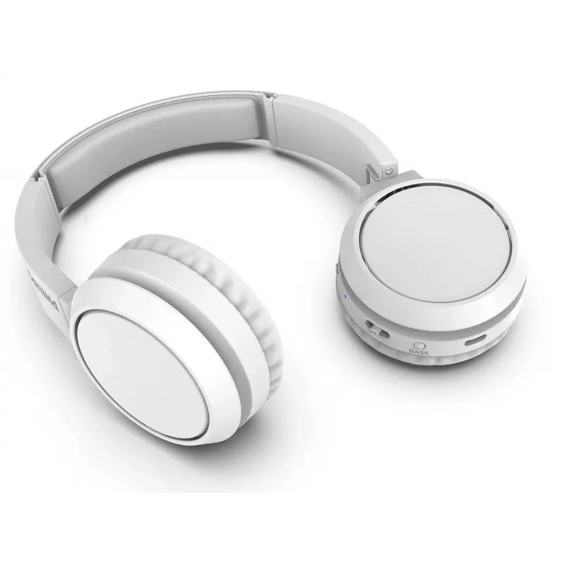 Philips 4000 seeria TAH4205WT/00 kõrvaklapid/peakomplekt Juhtmevaba Peavõru Kõned/Muusika USB USB-C Bluetooth Valge