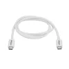 StarTech.com Thunderbolt 3 kaabel - 20 Gbit/s - 1 m - valge - ühildub Thunderbolt, USB ja DisplayPort seadmetega