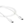 StarTech.com Thunderbolt 3 kaabel - 20 Gbit/s - 1 m - valge - ühildub Thunderbolt, USB ja DisplayPort seadmetega