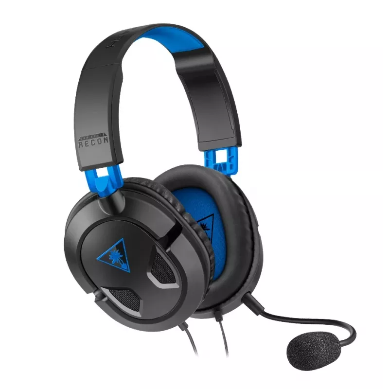 Turtle Beach Recon 50P peakomplekt, juhtmega mänguri peakomplekt – PS5, PS4, Xbox Series X või S, Xbox One ja PC