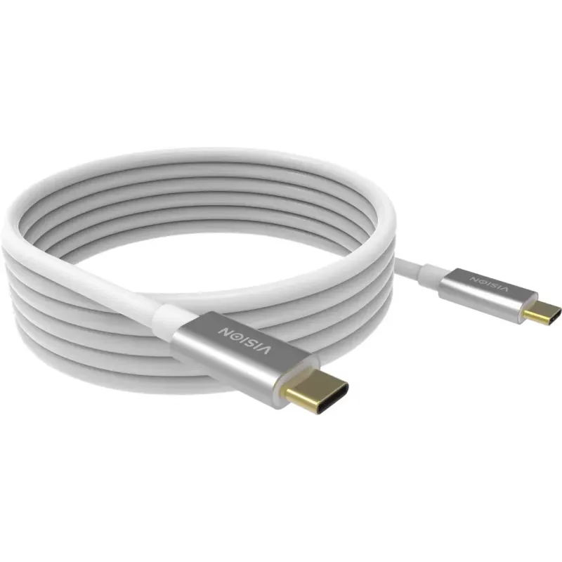 USB-kaabel Vision TC 4MUSBC 4m USB 3.2 Gen 2 valge