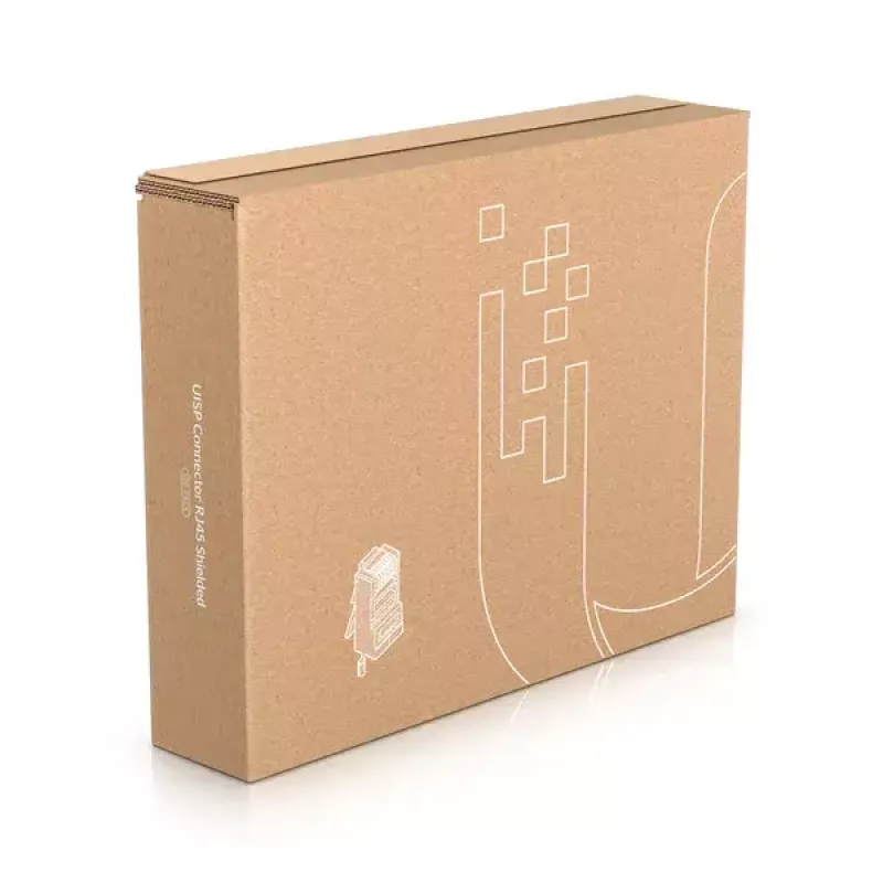 RJ45-pistik isane Ubiquiti UISP-Connector-SHD hõbedane 100 tk