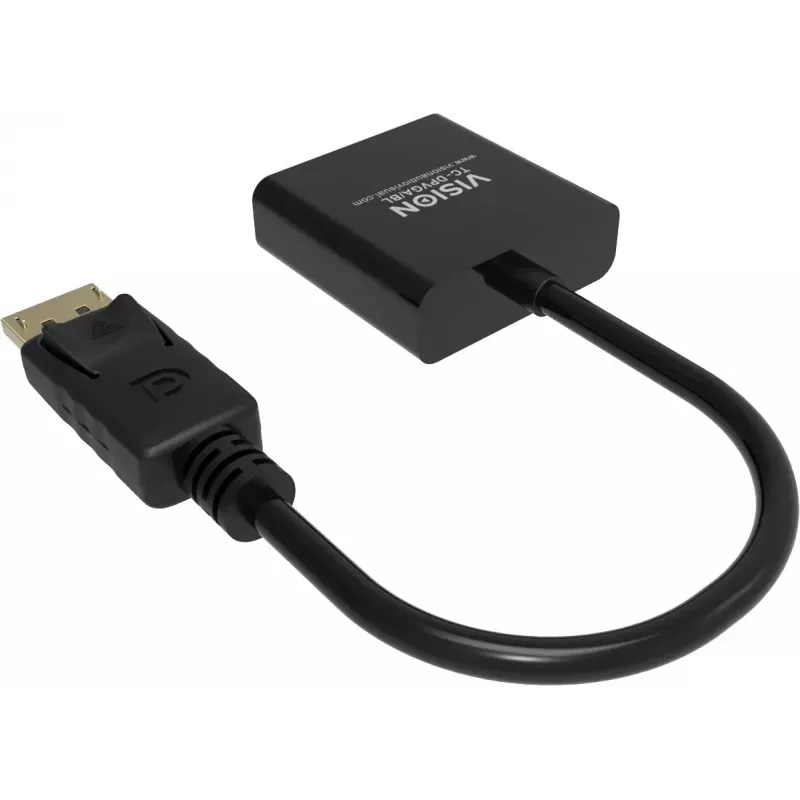 Video adapter DisplayPort VGA Vision TC-DPVGA/BL