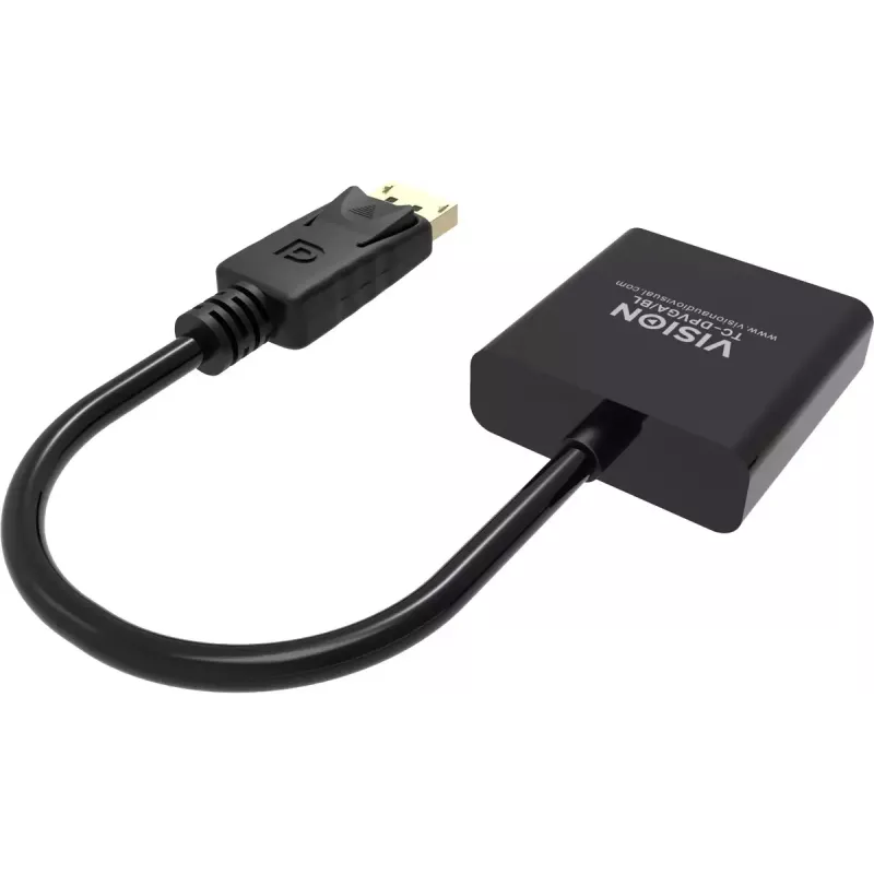 Video adapter DisplayPort VGA Vision TC-DPVGA/BL