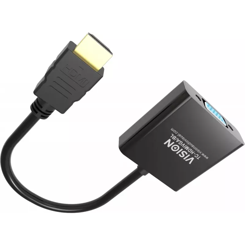 Videokaabli adapter Vision TC-HDMIVGA/BL