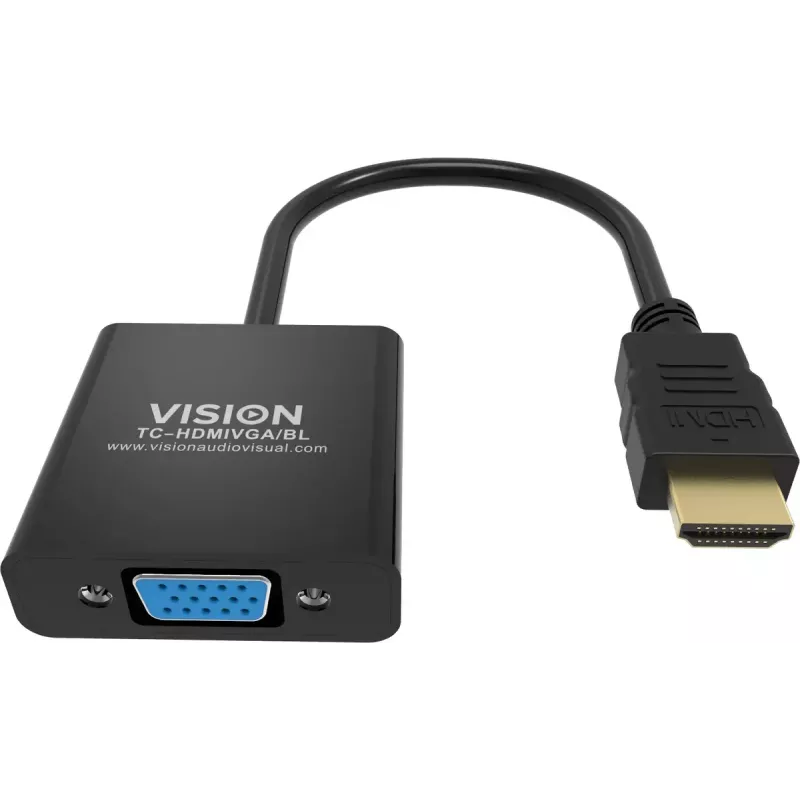 Videokaabli adapter Vision TC-HDMIVGA/BL
