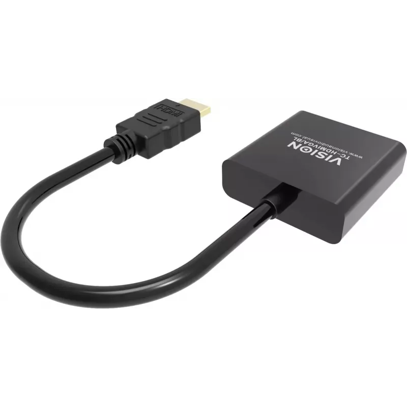 Videokaabli adapter Vision TC-HDMIVGA/BL