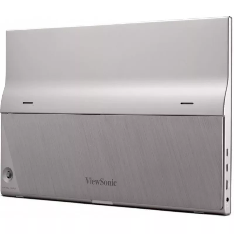 Viewsonic TD1655 arvutimonitor 39,6 cm (15,6 tolli) 1920 x 1080 pikslit Full HD LED puuteekraan mitme kasutajaga Must, Hõbedane