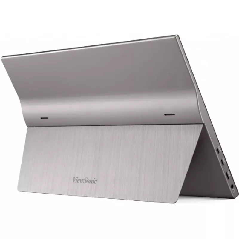 Viewsonic TD1655 arvutimonitor 39,6 cm (15,6 tolli) 1920 x 1080 pikslit Full HD LED puuteekraan mitme kasutajaga Must, Hõbedane
