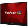 Viewsonic TD1655 arvutimonitor 39,6 cm (15,6 tolli) 1920 x 1080 pikslit Full HD LED puuteekraan mitme kasutajaga Must, Hõbedane