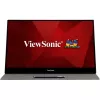 Viewsonic TD1655 arvutimonitor 39,6 cm (15,6 tolli) 1920 x 1080 pikslit Full HD LED puuteekraan mitme kasutajaga Must, Hõbedane