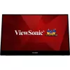 Viewsonic TD1655 arvutimonitor 39,6 cm (15,6 tolli) 1920 x 1080 pikslit Full HD LED puuteekraan mitme kasutajaga Must, Hõbedane