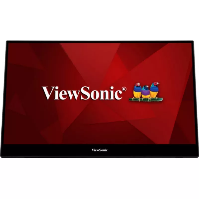 Viewsonic TD1655 arvutimonitor 39,6 cm (15,6 tolli) 1920 x 1080 pikslit Full HD LED puuteekraan mitme kasutajaga Must, Hõbedane