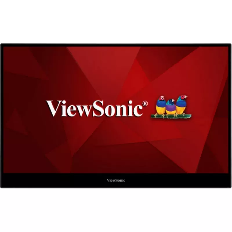 Viewsonic TD1655 arvutimonitor 39,6 cm (15,6 tolli) 1920 x 1080 pikslit Full HD LED puuteekraan mitme kasutajaga Must, Hõbedane