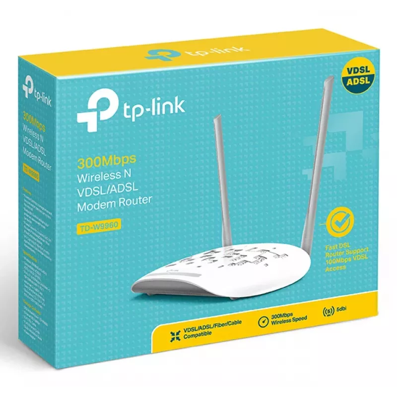 Lauapealne ruuter TP-Link TD-W9960 Üheribaline 2,4 GHz Wi-Fi 4