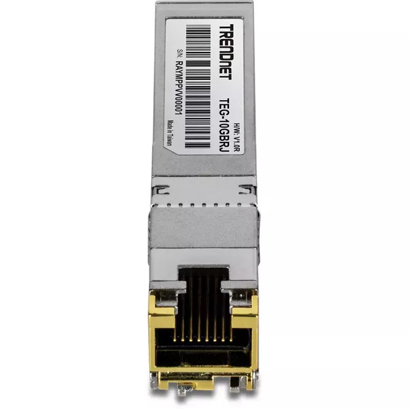 SFP transiiver module Trendnet TEG-10GBRJ Copper 10000 Mbit/s RJ-45