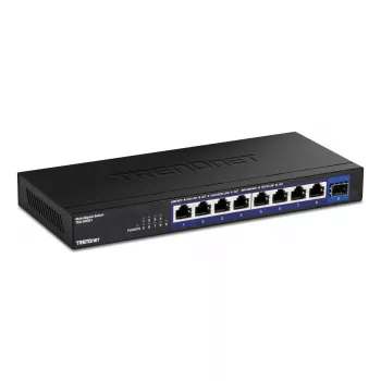 Haldamata võrgukommutaator TRENDnet TEG-S5091 — 8× 2.5G RJ-45 porti, 60 Gbit/s, 12 V, seinale kinnitatav