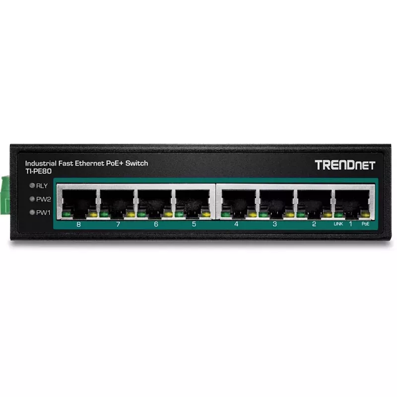 Mittehallitav kommutaator Trendnet TI-PE80