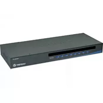 KVM-lüliti Trendnet TK-803R 8-pordiline USB/PS/2 raami paigaldatav, VGA, 2048x1536