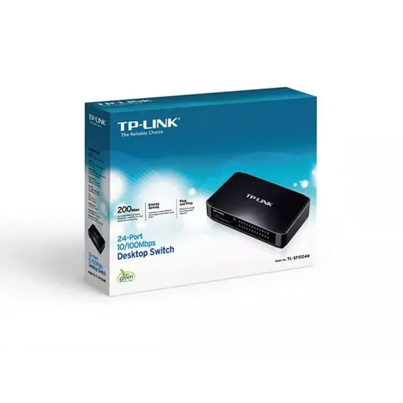 Võrgukommutaator TP-Link 24-Pordiga 10/100Mbps TL-SF1024M