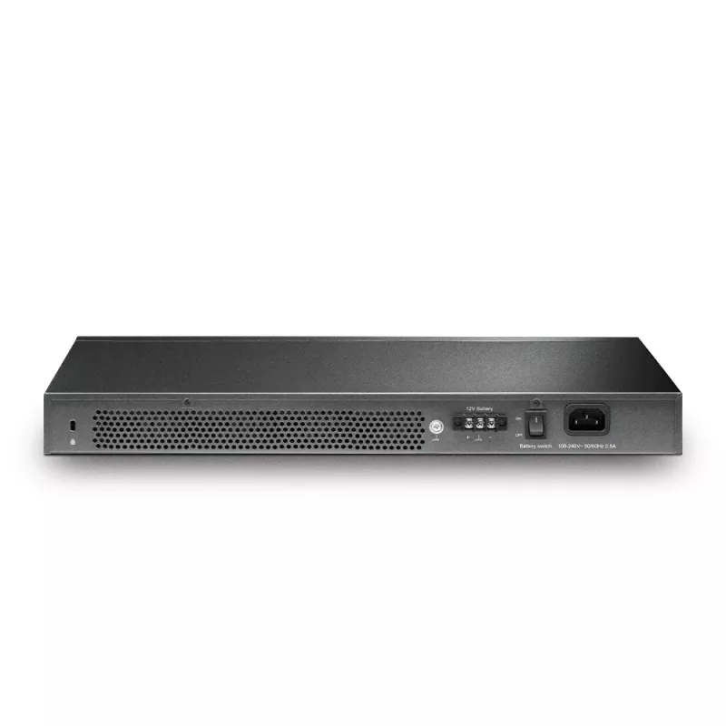 TP-Link JetStream TL-SG3428X-UPS võrgulüliti, haldatav L2+/L3 Gigabit Ethernet (10/100/1000), 1U, must