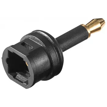 Microconnect TOSLINK-ADAPTER kaabel-soomuundur Toslink 3.5 Toslink mini Must