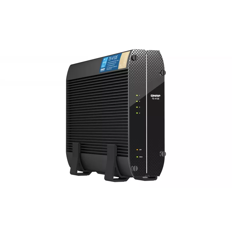 QNAP TS-410E NAS Tower Intel® Celeron® J6412 8 GB 0 TB QNAP QTS Must