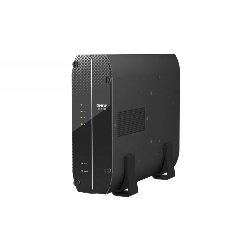 QNAP TS-410E NAS Tower Intel® Celeron® J6412 8 GB 0 TB QNAP QTS Must
