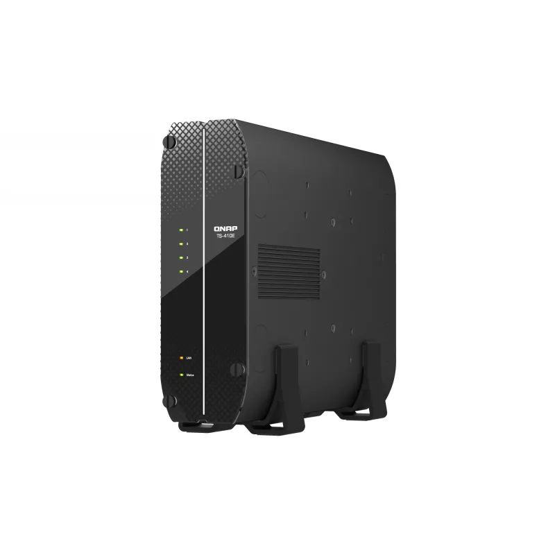 QNAP TS-410E NAS Tower Intel® Celeron® J6412 8 GB 0 TB QNAP QTS Must