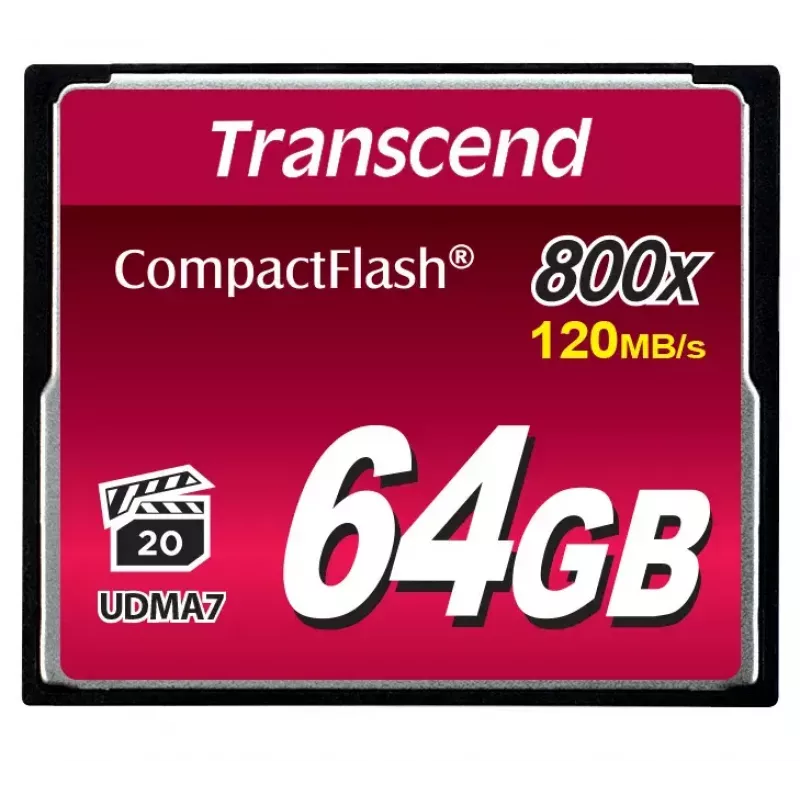 Transcend 64 GB CompactFlash 800x TS64GCF800