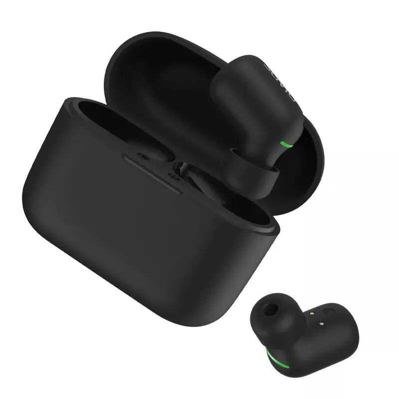 Juhtmevabad kõrvasisesed kõrvaklapid SAVIO TWS-09 — Bluetooth 5.1, binauraalne, 20–20000 Hz, 8 h kõneaeg, akupank, USB-C laadimine, must